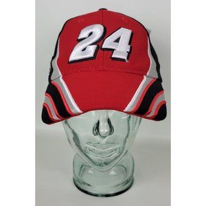NWT Chase Nascar Jeff Gordon‎ Red Black Adjustable Hat Hendrick 24